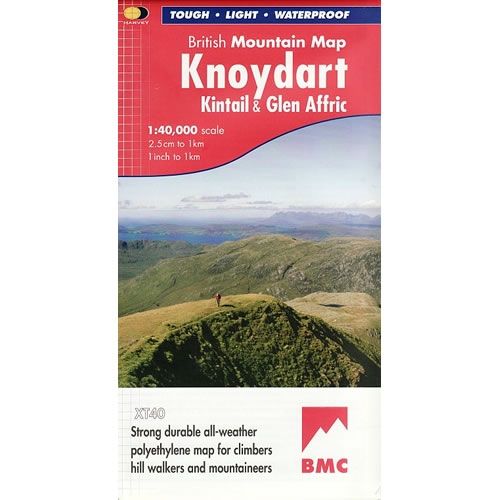 Knoydart British Mountain Map