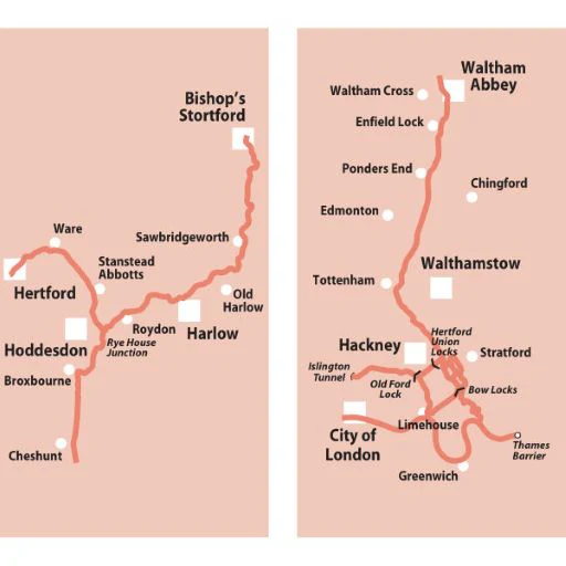 Lee and Stort Navigations Heron Map - Image 2