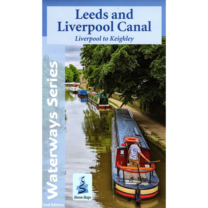 Leeds and Liverpool Canal Map - Liverpool to Keighley